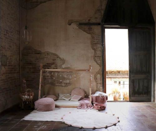 Alfombra Lavable Bubbly Vintage Nude Lorena Canals
