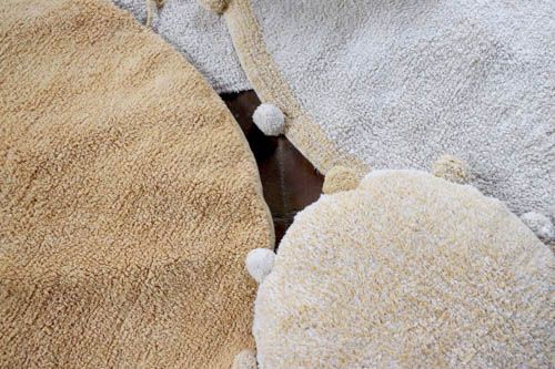Alfombra Lavable Bubbly Honey Lorena Canals