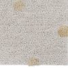Alfombra Lavable Hippy Dots Natural Honey Lorena Canals
