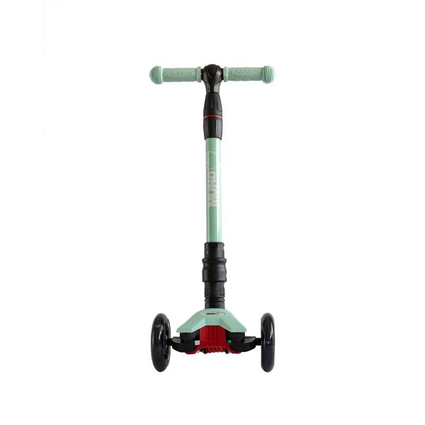 Patinete 3 ruedas ajustable con luces led color mint Mundo Petit