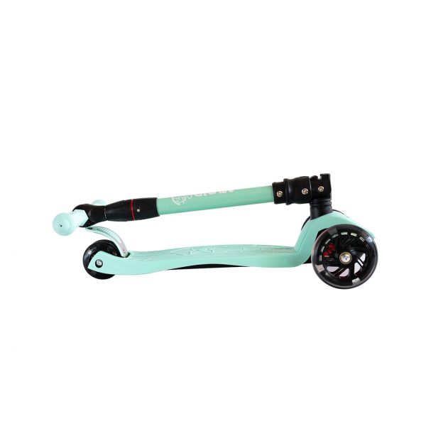 Patinete 3 ruedas ajustable con luces led color mint Mundo Petit