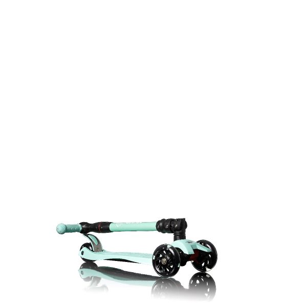 Patinete 3 ruedas ajustable con luces led color mint Mundo Petit