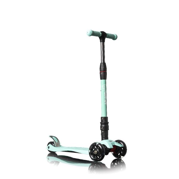 Patinete 3 ruedas ajustable con luces led color mint Mundo Petit