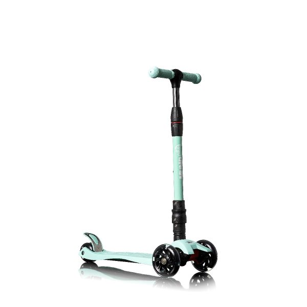 Patinete 3 ruedas ajustable con luces led color mint Mundo Petit