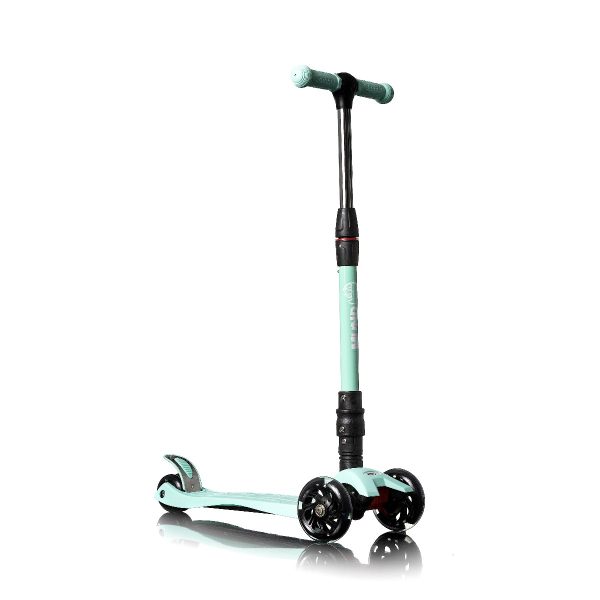 Patinete 3 ruedas ajustable con luces led color mint Mundo Petit