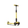 Patinete 3 ruedas ajustable con luces led color amarillo Mundo Petit