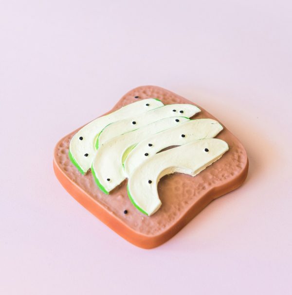 Mordedor tostada aguacate Lolaletost