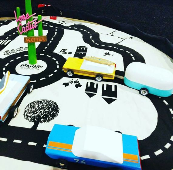 Manta de juegos carreteras Play and Go