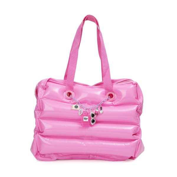 Bolso para playa o piscina inflable abalorios