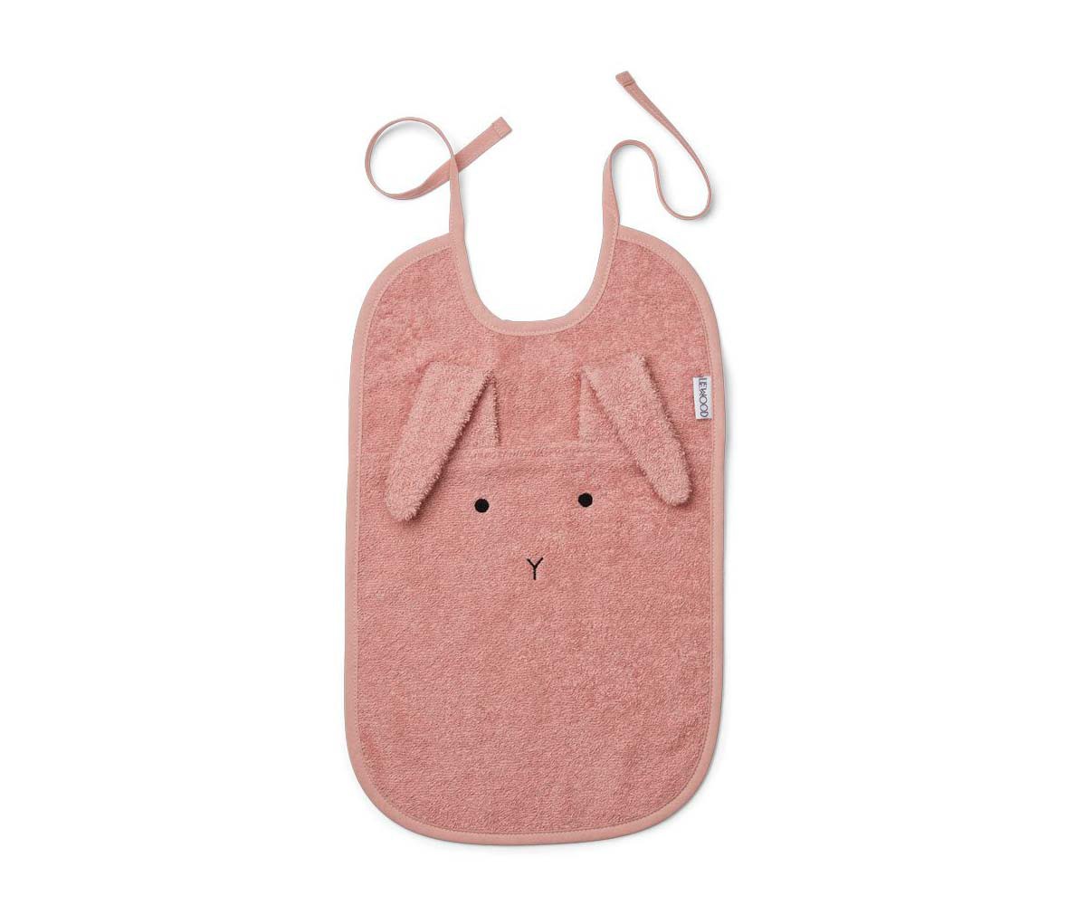Babero Theo conejo rose Liewood