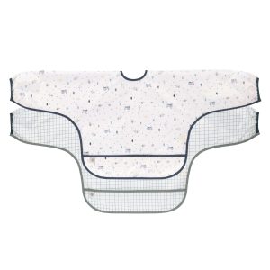 Pack de 2 Baberos con mangas Garden Xplorer tractor