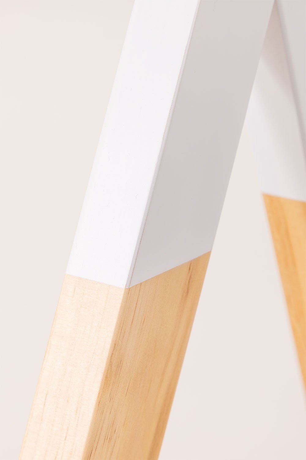 Cama montessori tipi 90 x 190 puntas blancas