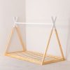 Cama montessori tipi 90 x 190 puntas blancas
