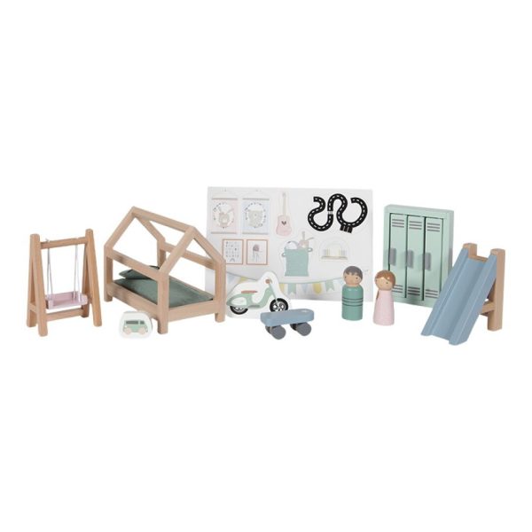 Habitación infantil para casa de muñecas Little Dutch