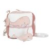 Cubo blandito de actividades para bebé rosa Little Dutch