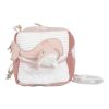 Cubo blandito de actividades para bebé rosa Little Dutch