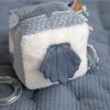 Cubo blandito de actividades para bebé azul Little Dutch