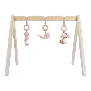 Gimnasio con juguetes ocean rosa Little Dutch