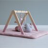Gimnasio con juguetes ocean rosa Little Dutch