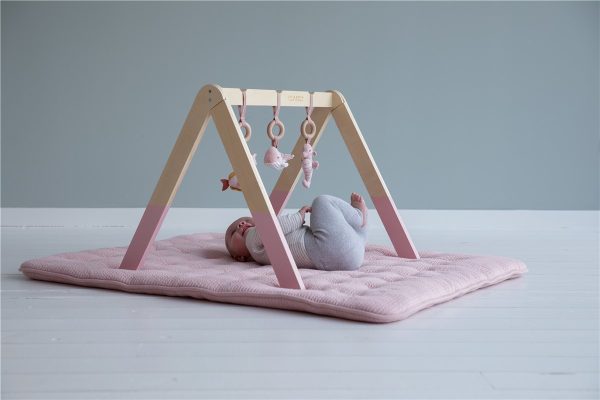 Gimnasio con juguetes ocean rosa Little Dutch