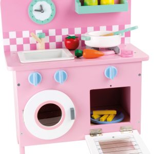 Cocina Rosa Retro