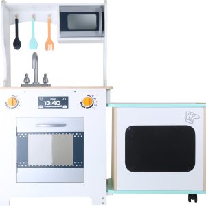 Cocina con barra moderna