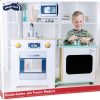 Cocina con barra moderna