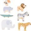 Apilar animales safari