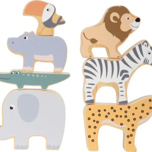 Apilar animales safari