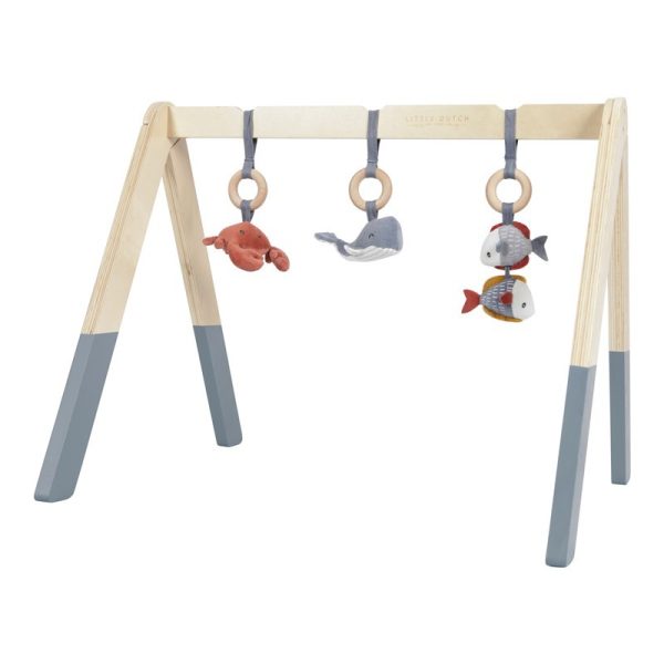 Gimnasio con juguetes ocean Azul Little Dutch