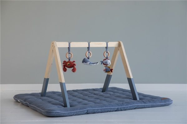 Gimnasio con juguetes ocean Azul Little Dutch