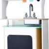 Cocina con barra moderna