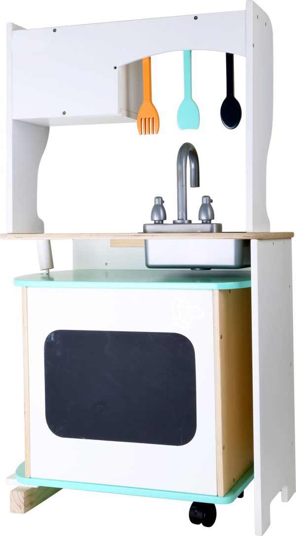 Cocina con barra moderna