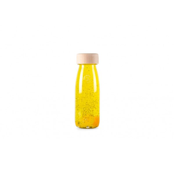 Botella sensorial amarillo