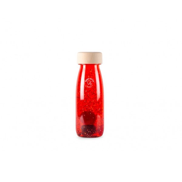 Botella sensorial rojo