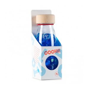 Botella sensorial buscando al pez