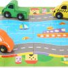 Puzzle tráfico con coches