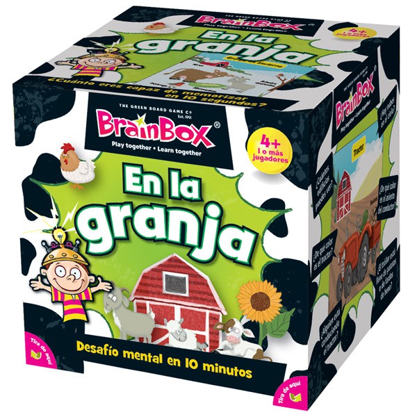 Juego de memoria en la granja