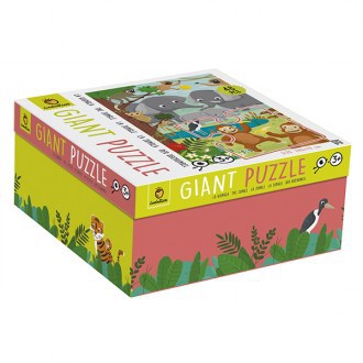 Puzzle gigante la jungla 48 piezas Ludattica