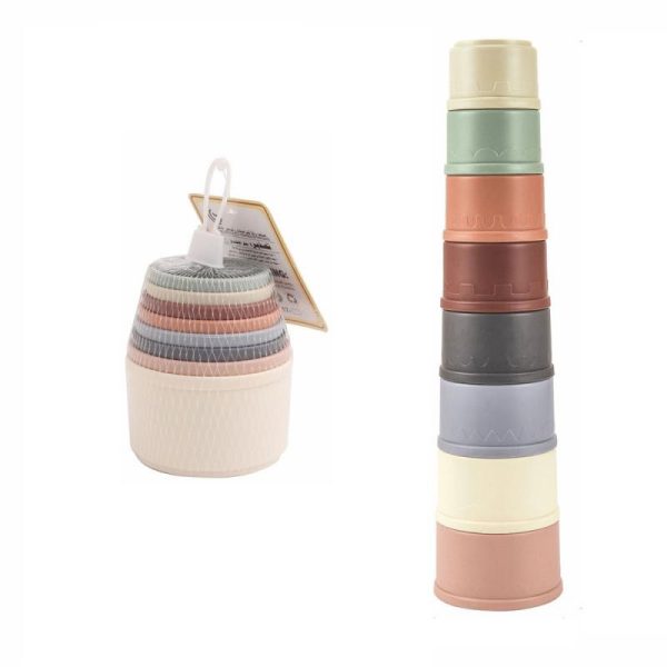 Cubos apilables de juguete