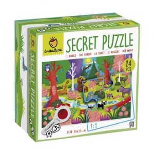 Puzzle secreto del bosque 24 piezas Ludattica