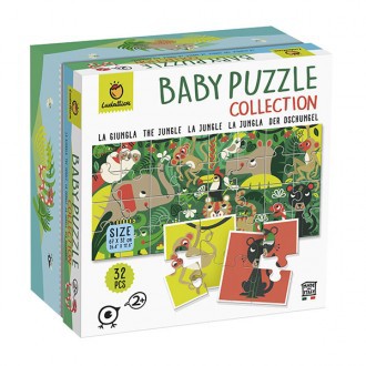 Baby puzzle la jungla de Ludattica