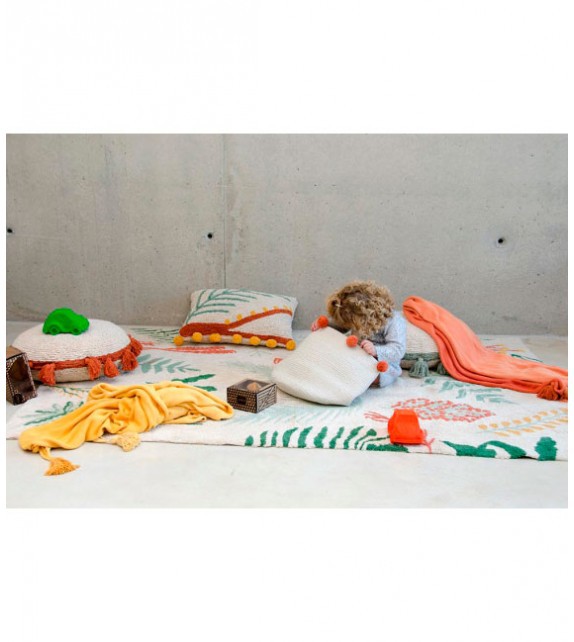 Alfombra infantil plantas botánicas de Lorena Canals