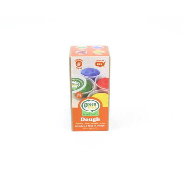 Pack 4 plastilinas ECO Greentoys