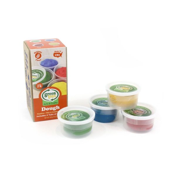 Pack 4 plastilinas ECO Greentoys