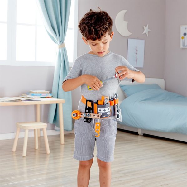 Cinturón de herramientas constructor Hape