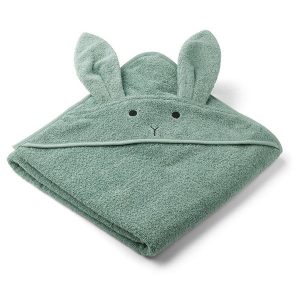Toalla Augusta rabbit peppermint Liewood
