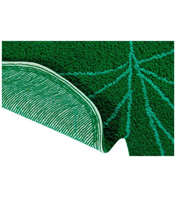Alfombra infantil hoja monstera de Lorena Canals