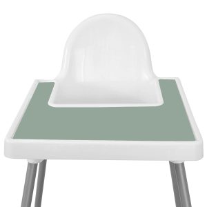 Mantel de silicona sage para trona Antilop de Ikea
