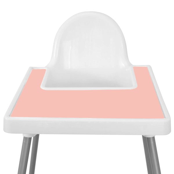 Mantel de silicona peach para trona Antilop de Ikea